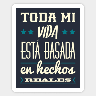 Basada en hechos reales Sticker